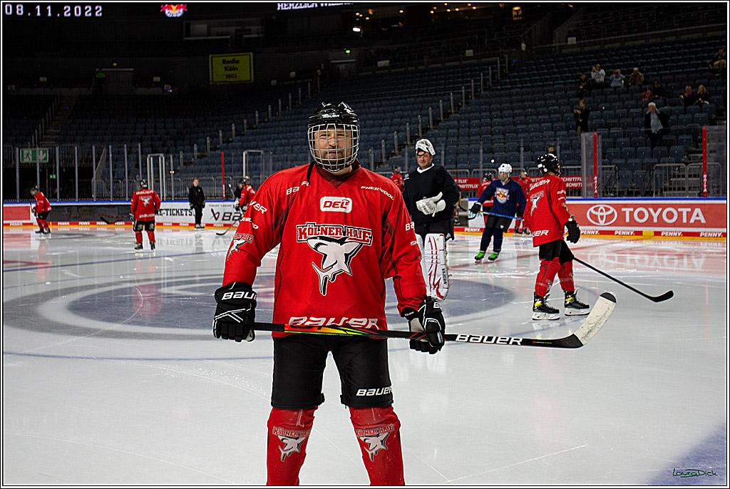 PENNY DEL; Koelner Haie- Red BUll Muenchen Sponsorenspiel; Koeln, 08.11.2022